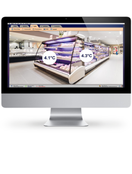 Monitoring a riadenie pre supermarkety
