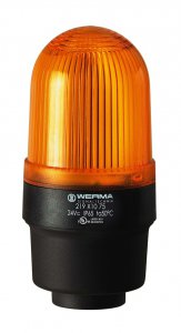 LED Trvalo-svietiaci maják RM 230V AC YE