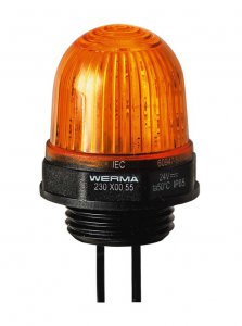 LED Trvalo-svietiaci maják EM 115V AC YE