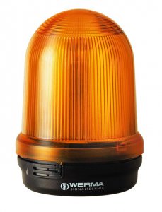 LED Trvalo-svietiaci maják  BM 230V AC YE
